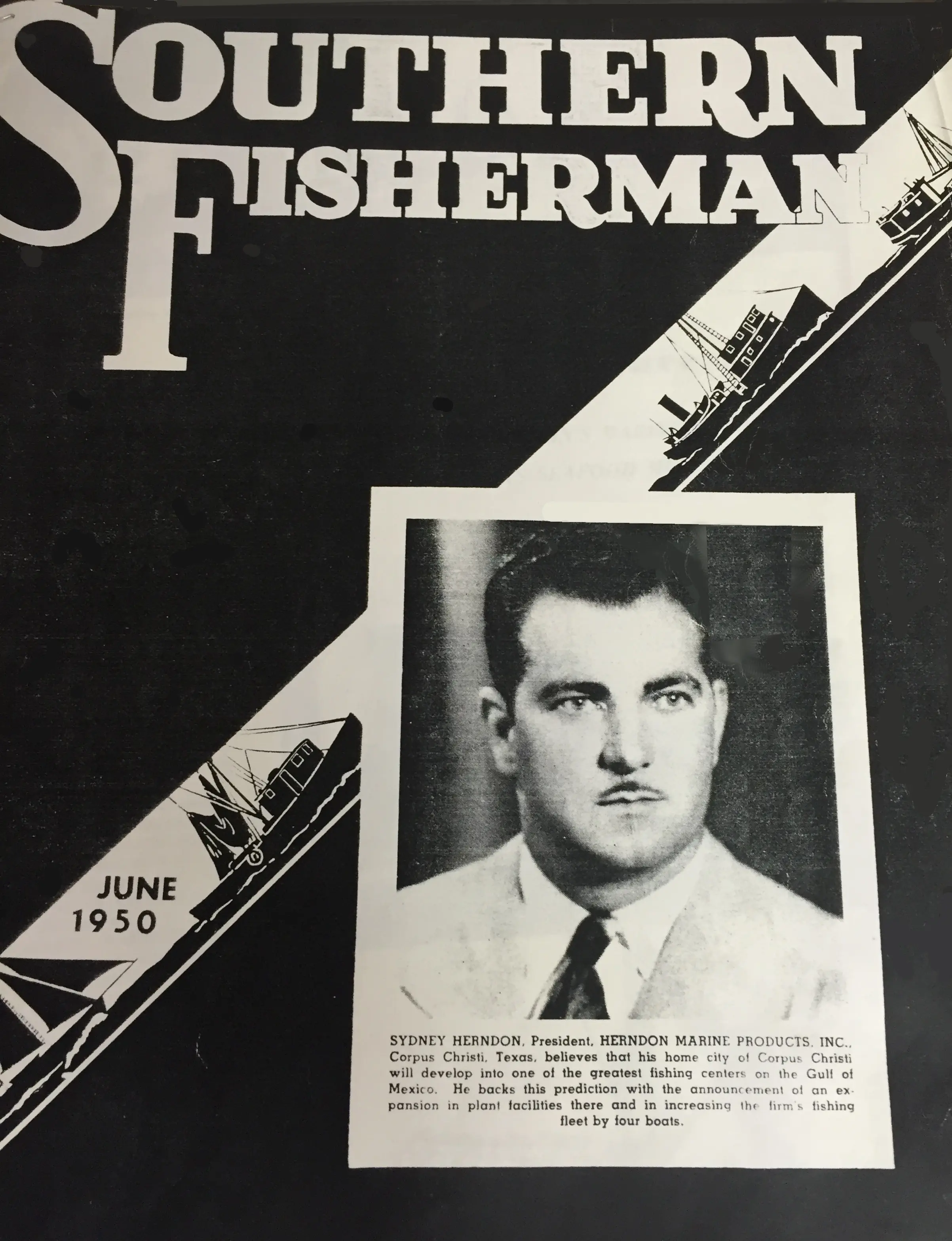 Photo of Southern Fisherman Magazine 1950